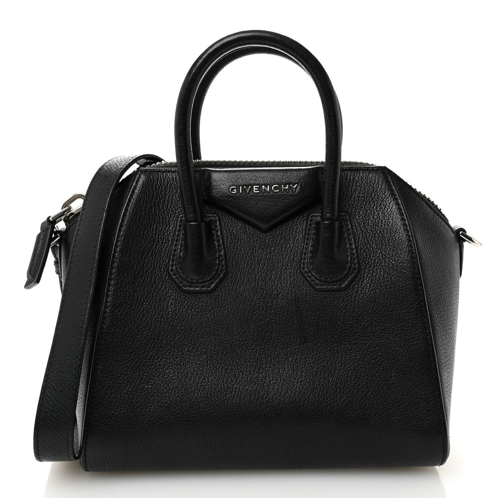 Sugar Goatskin Mini Antigona Black