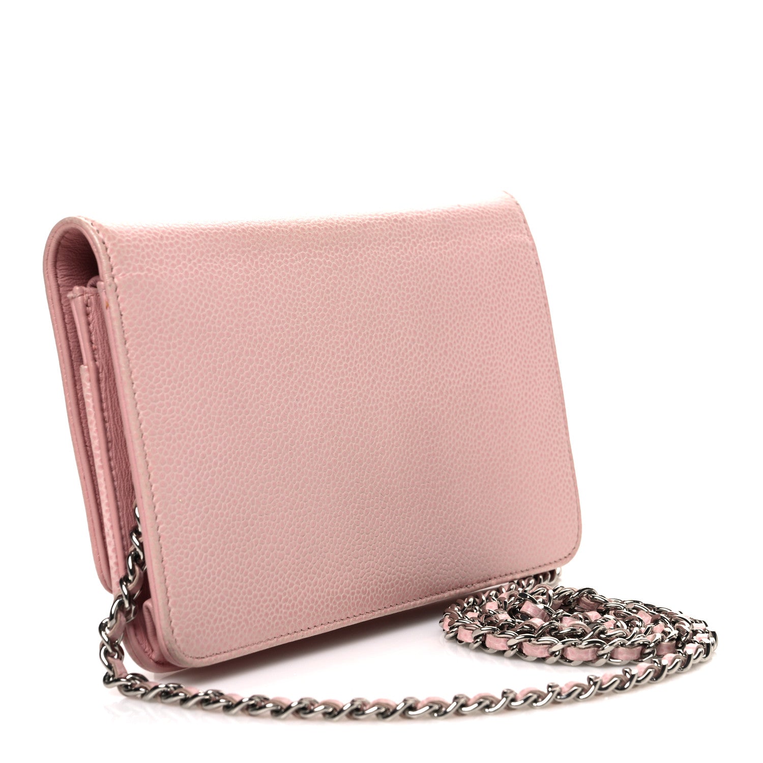 Caviar Timeless CC Wallet on Chain WOC Pink