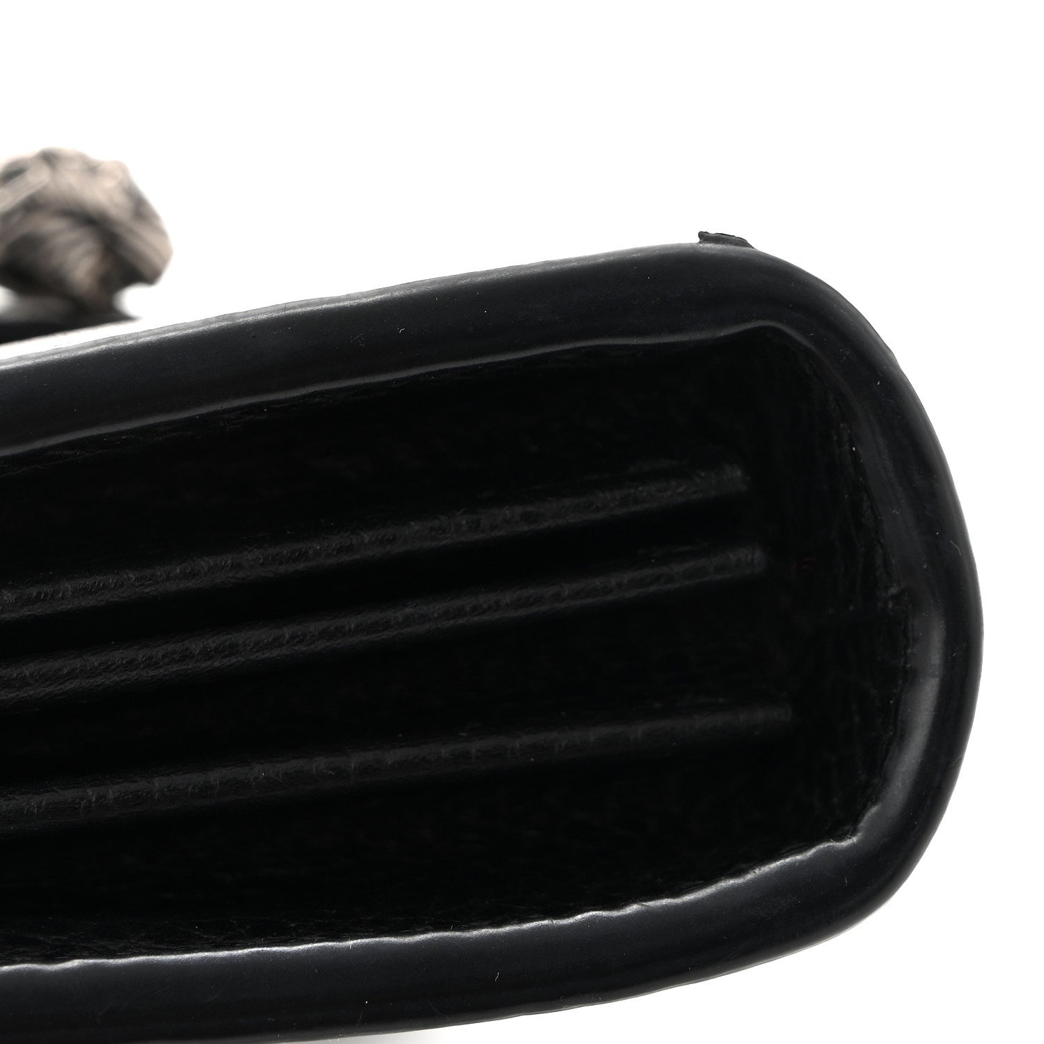 Calfskin Mini Dionysus Chain Wallet Black