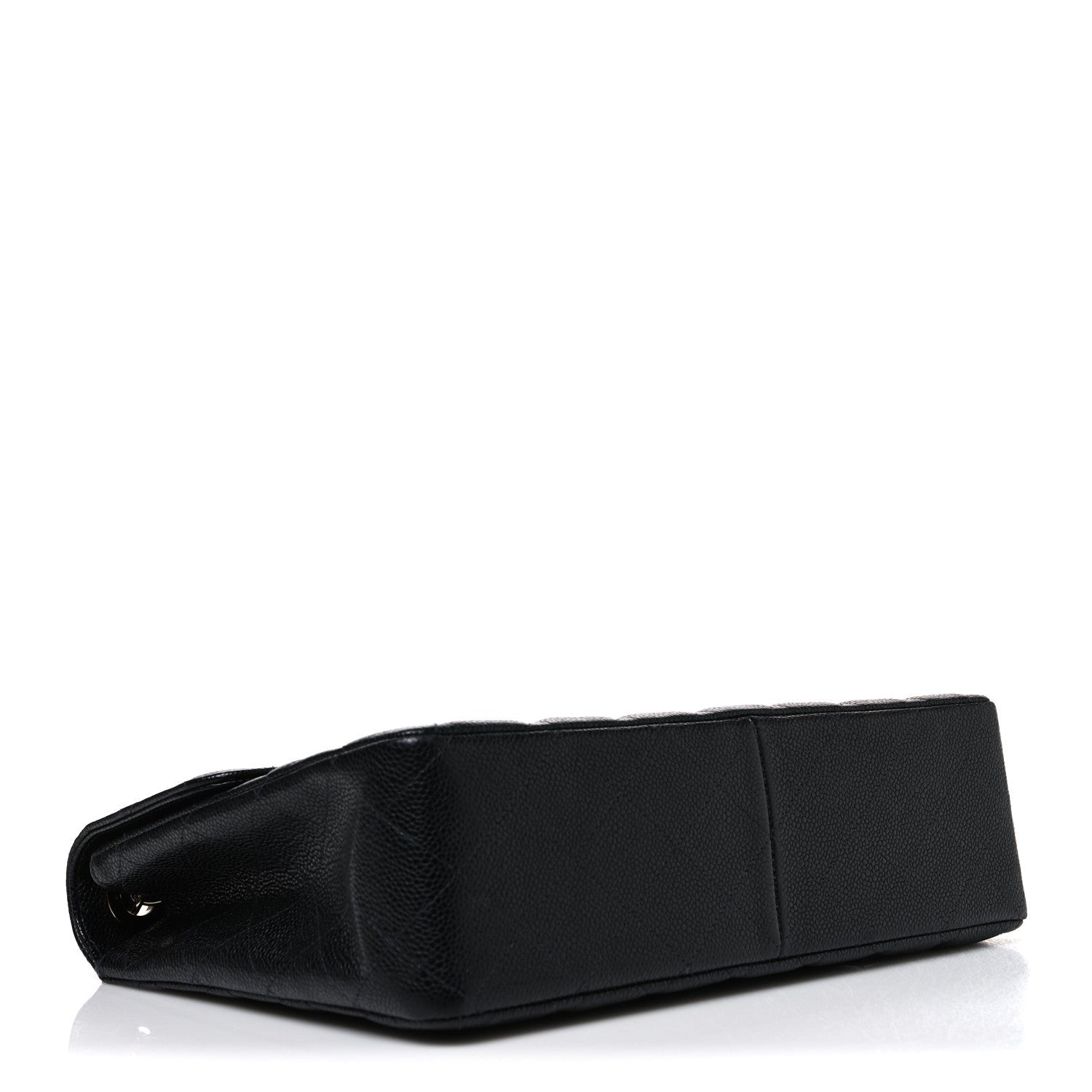 Caviar Jumbo Single Flap Black