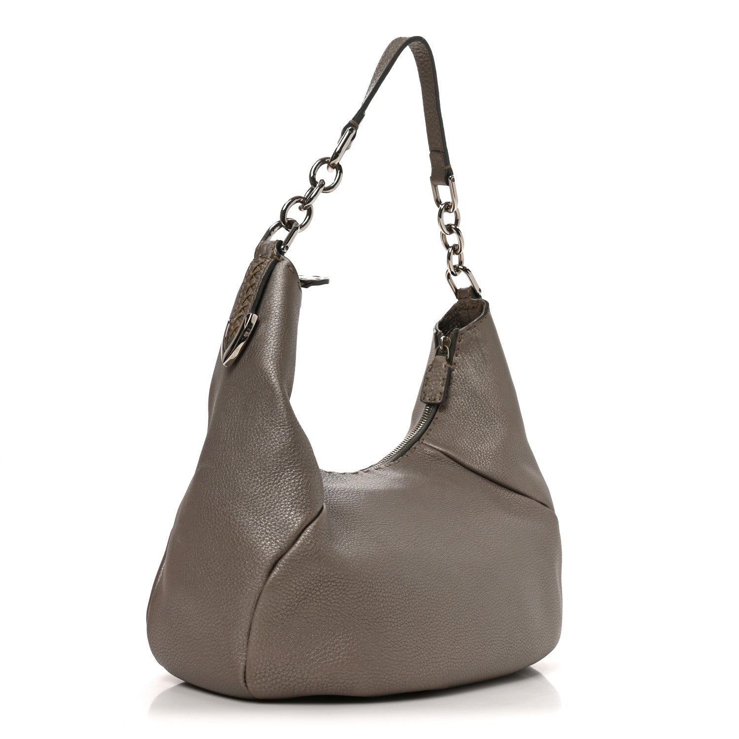 Cuoio Romano Selleria Hobo Peltro