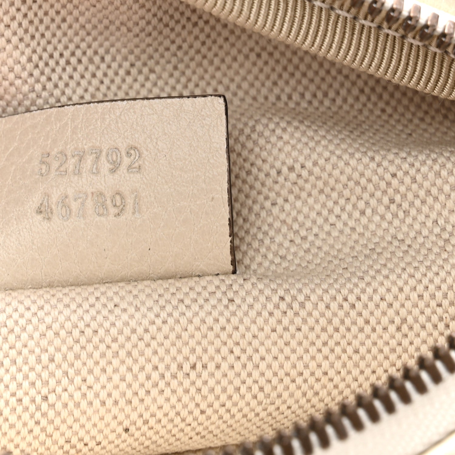 Grained Calfskin Small Logo Belt Bag White
