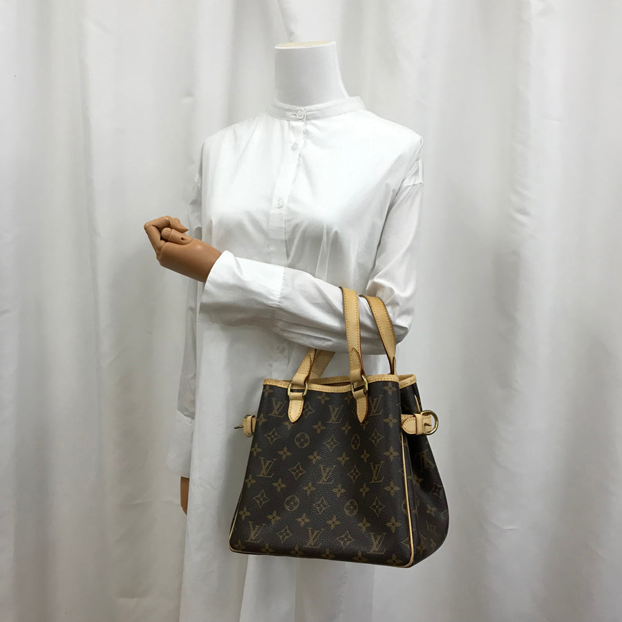 LOUIS VUITTON Monogram Batignolles M51156 Hand bag