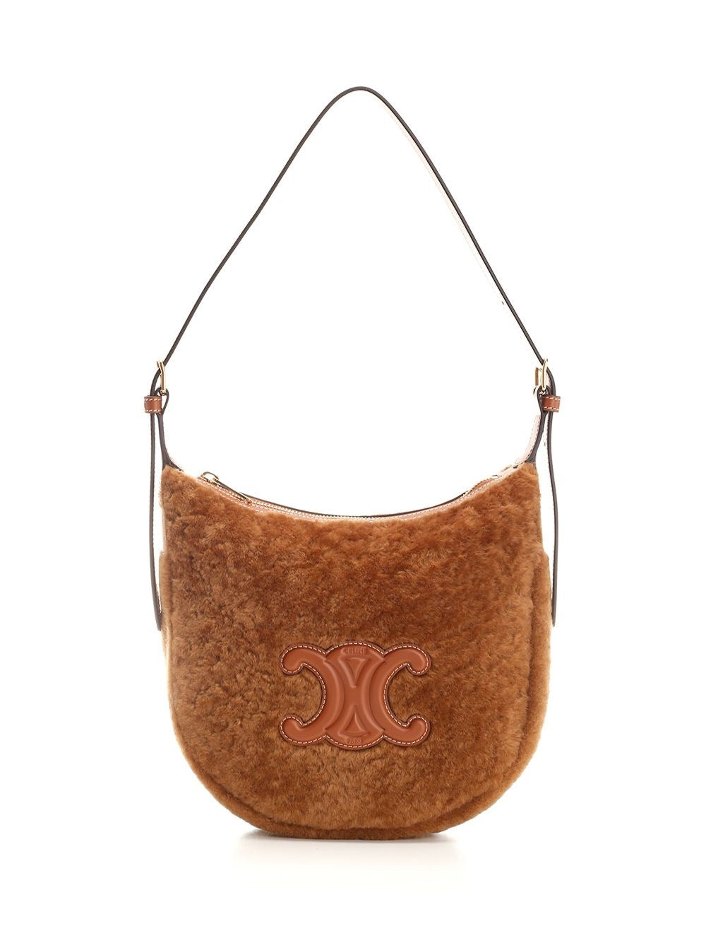 Celine Women Shoulder Bag "Heloise Cuir Triomphe"