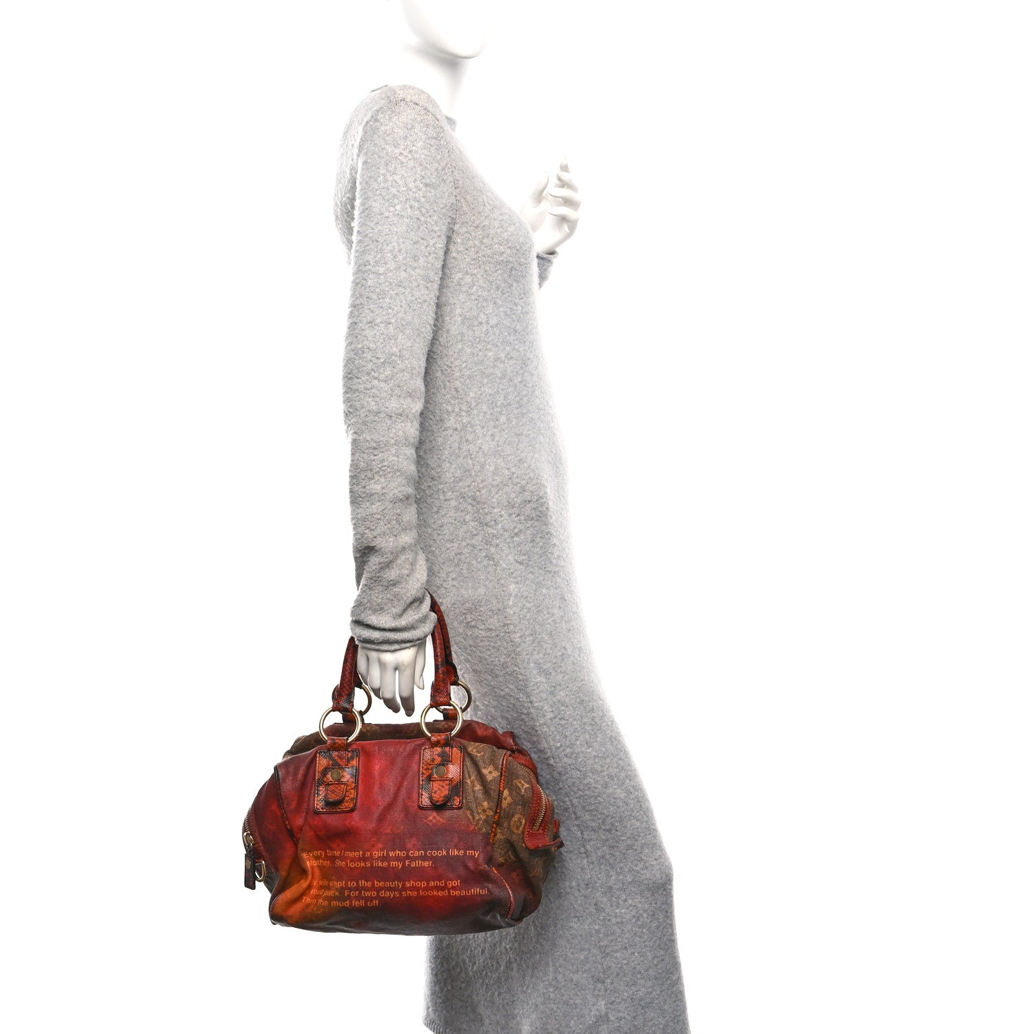 Monogram Karung Mancrazy Jokes Bag