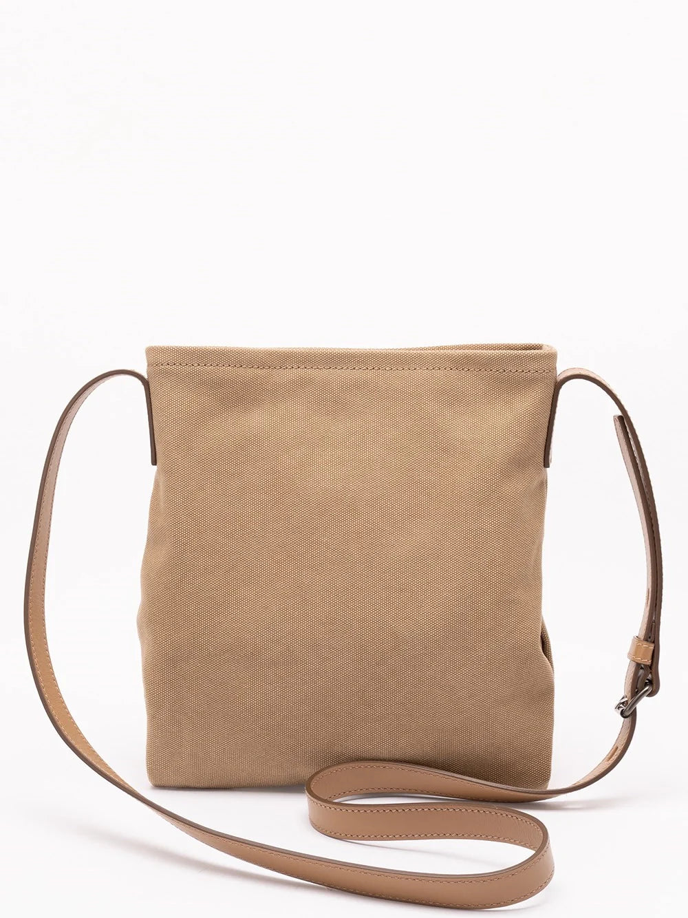 Prada Men Cotton And Leather Shoulder Bag