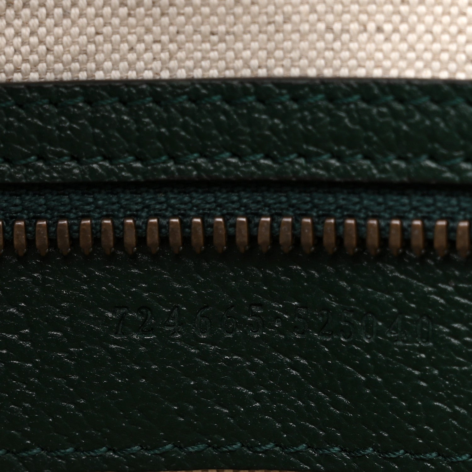 Monogram GG Mignon Textured Dollar Calfskin GG Supreme Monogram Quilted Mini GG Large Tote Bag Green Beige Ebony
