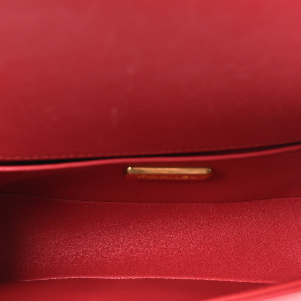 Galuchat Stingray Small Boy Flap Red