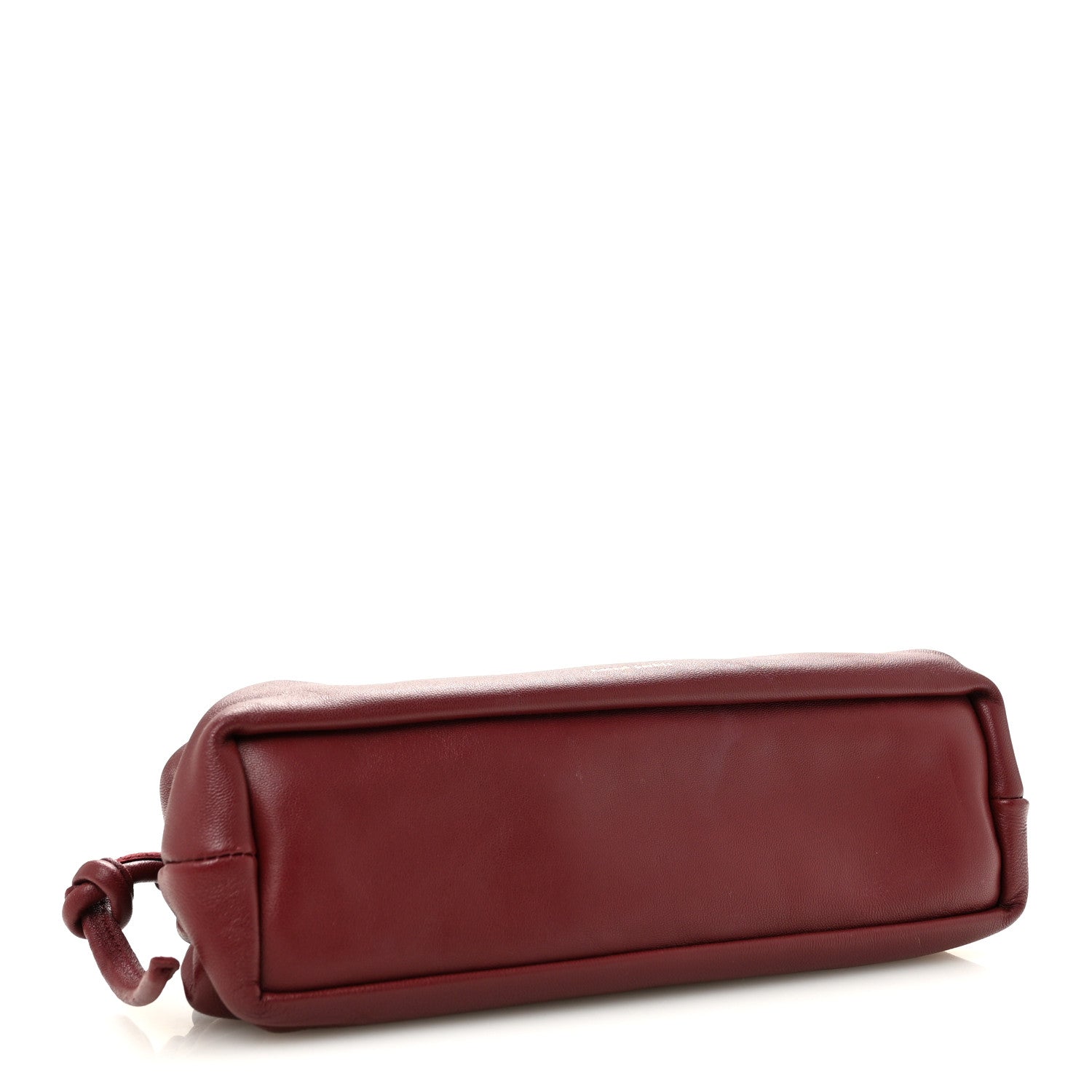 Lambskin Mini Cloud Clutch Pomegranate