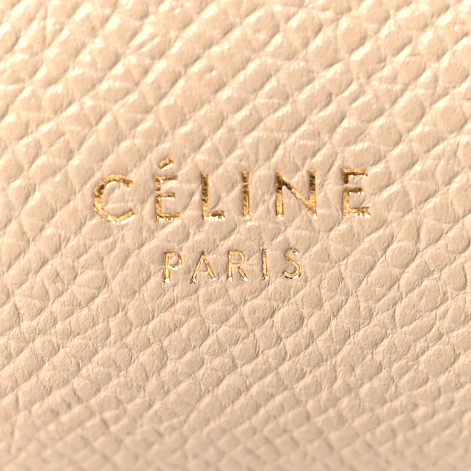 Grained Calfskin Micro Belt Bag Light Taupe
