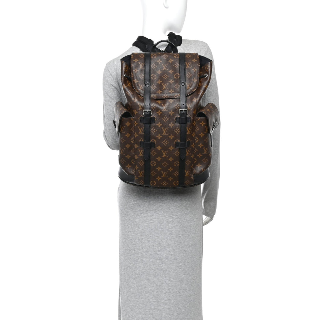 Monogram Macassar Christopher PM Backpack
