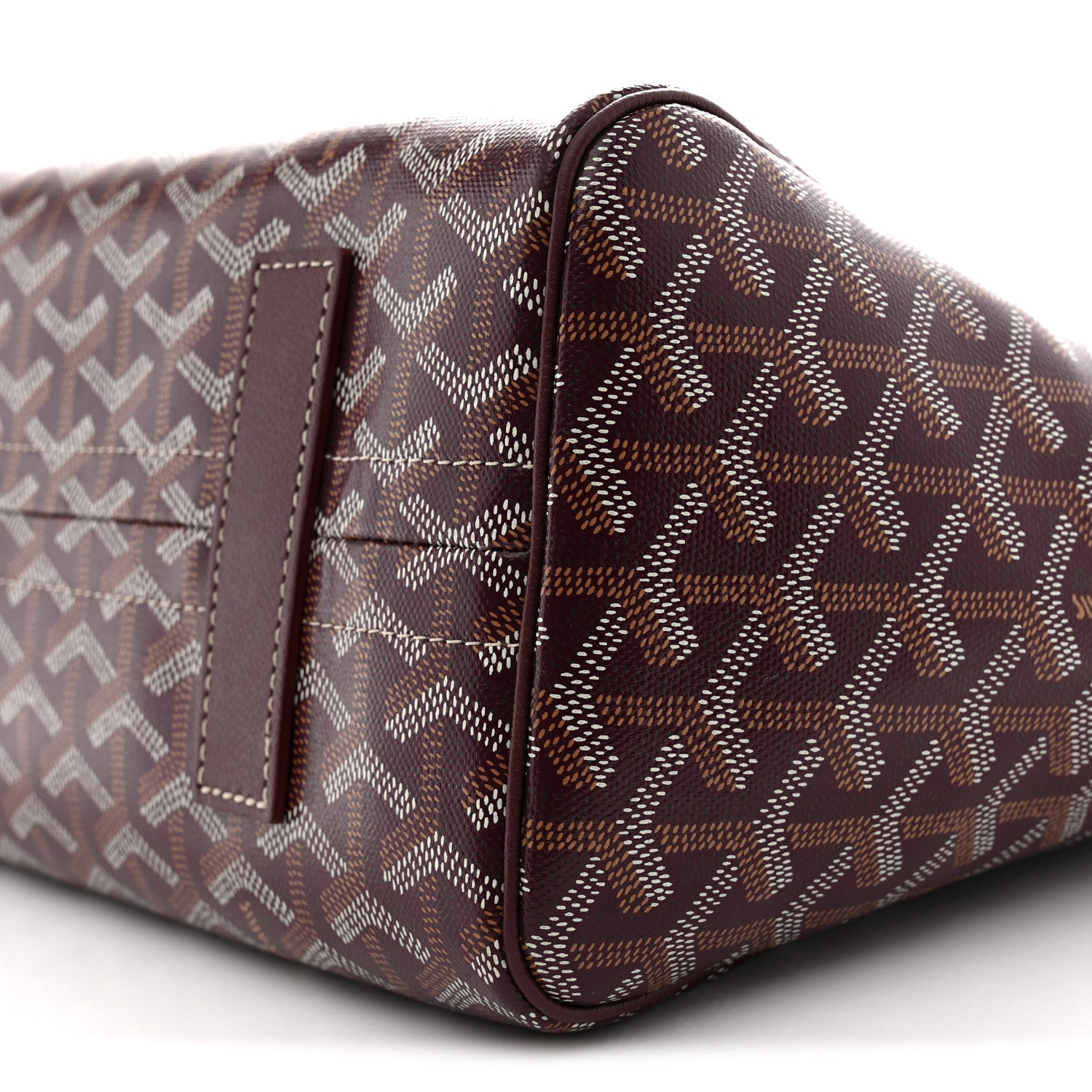Goyardine Rouette PM Burgundy