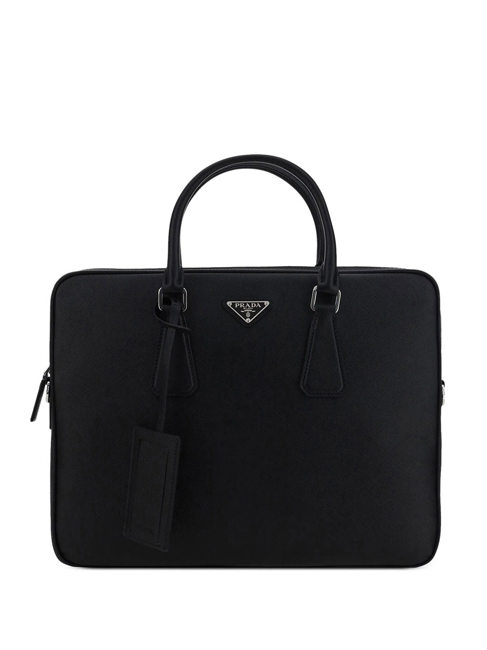 Prada Men Saffiano Leather Briefcase