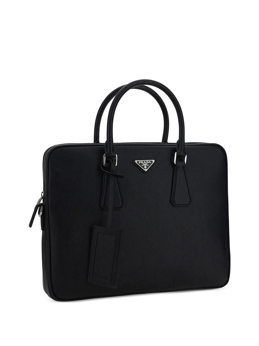 Prada Men Saffiano Leather Briefcase