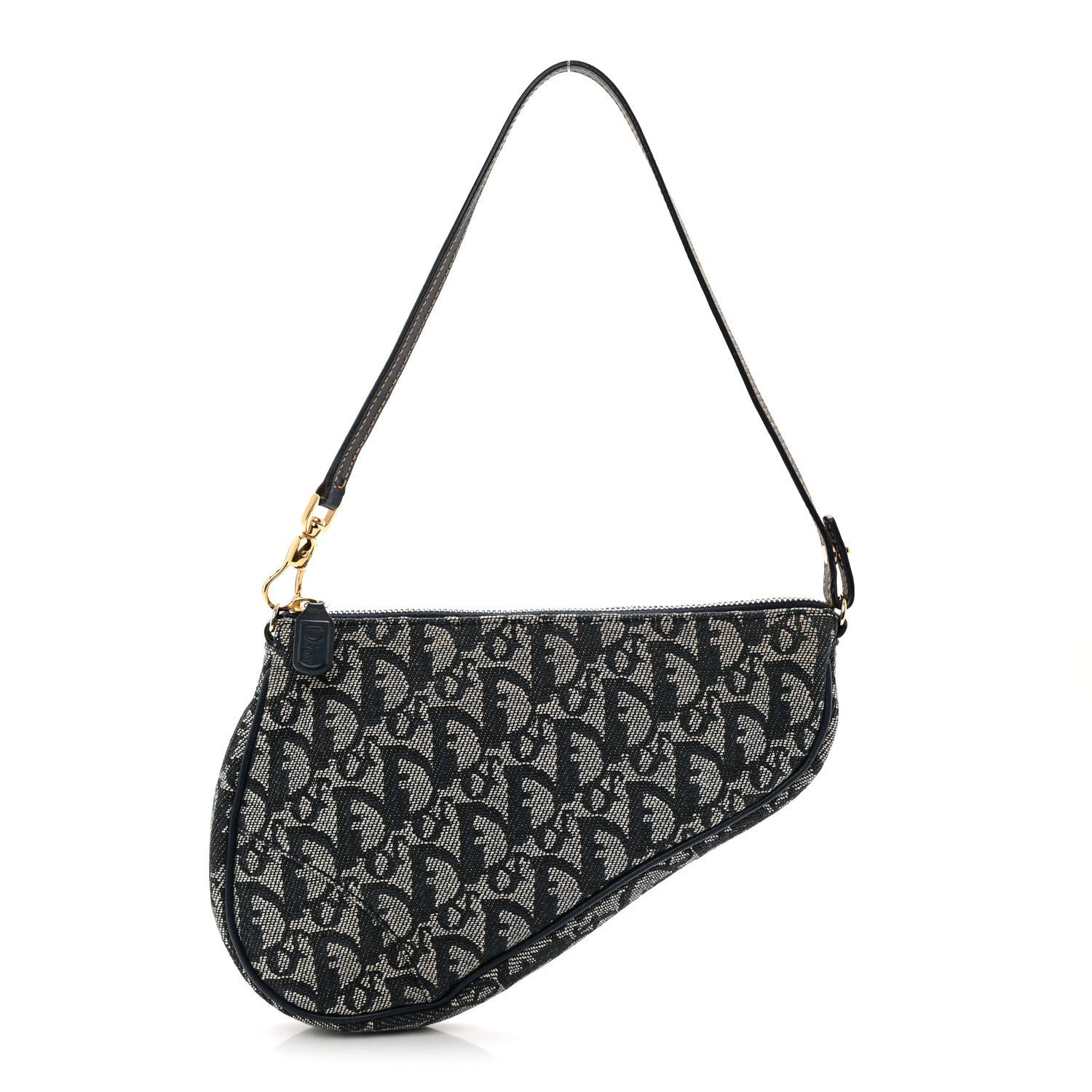 Monogram Mini Saddle Pochette Navy