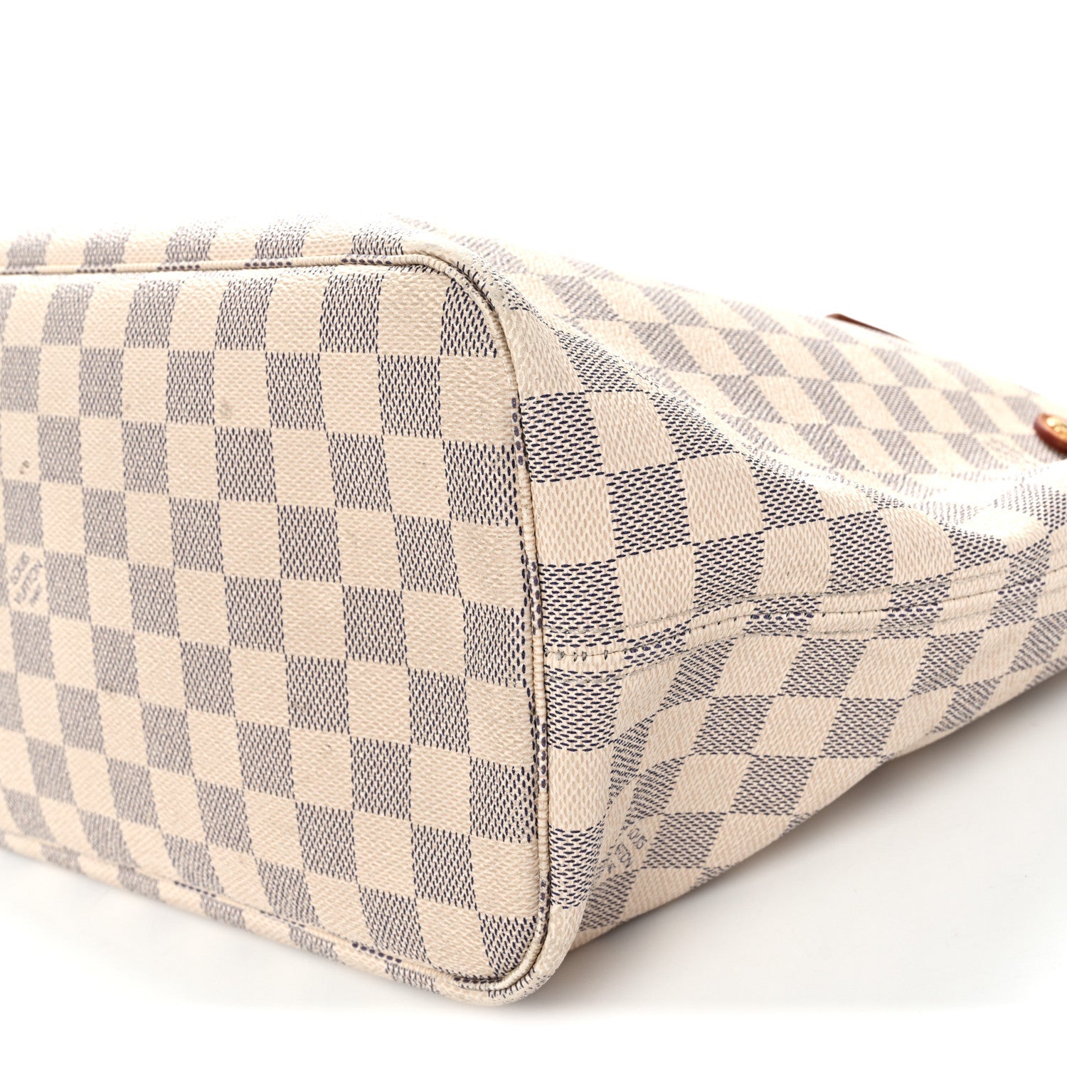 Damier Azur Neo Neverfull MM Rose Ballerine