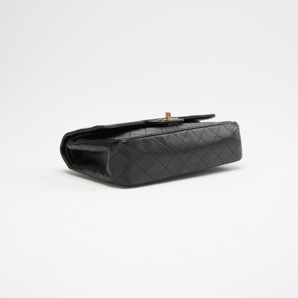 Chanel Vintage Black Medium Classic Double Flap Bag 2003