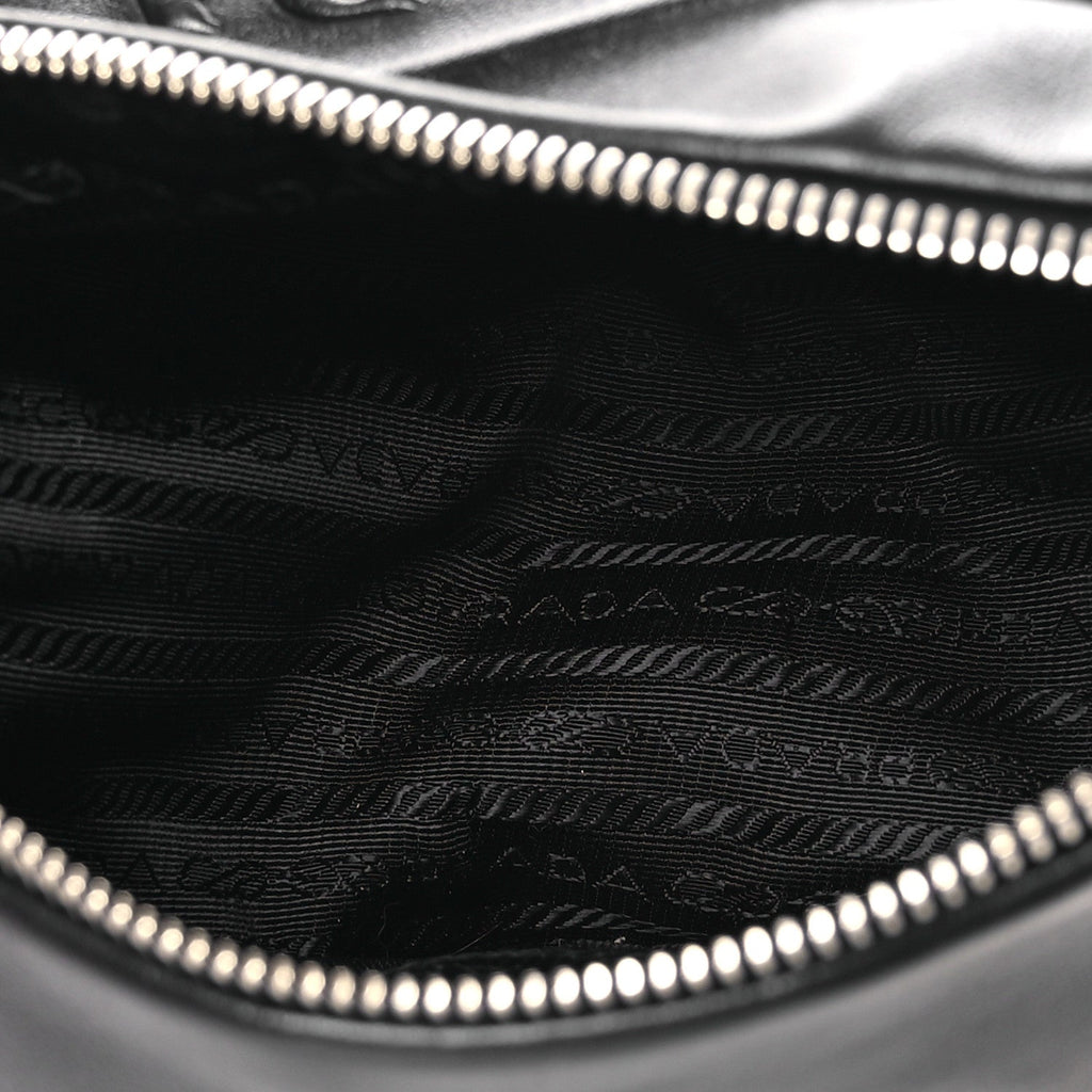 Grace Lux Triangle Shoulder Bag Black