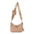 Saffiano Lux Re-Edition 2005 Shoulder Bag Cammeo