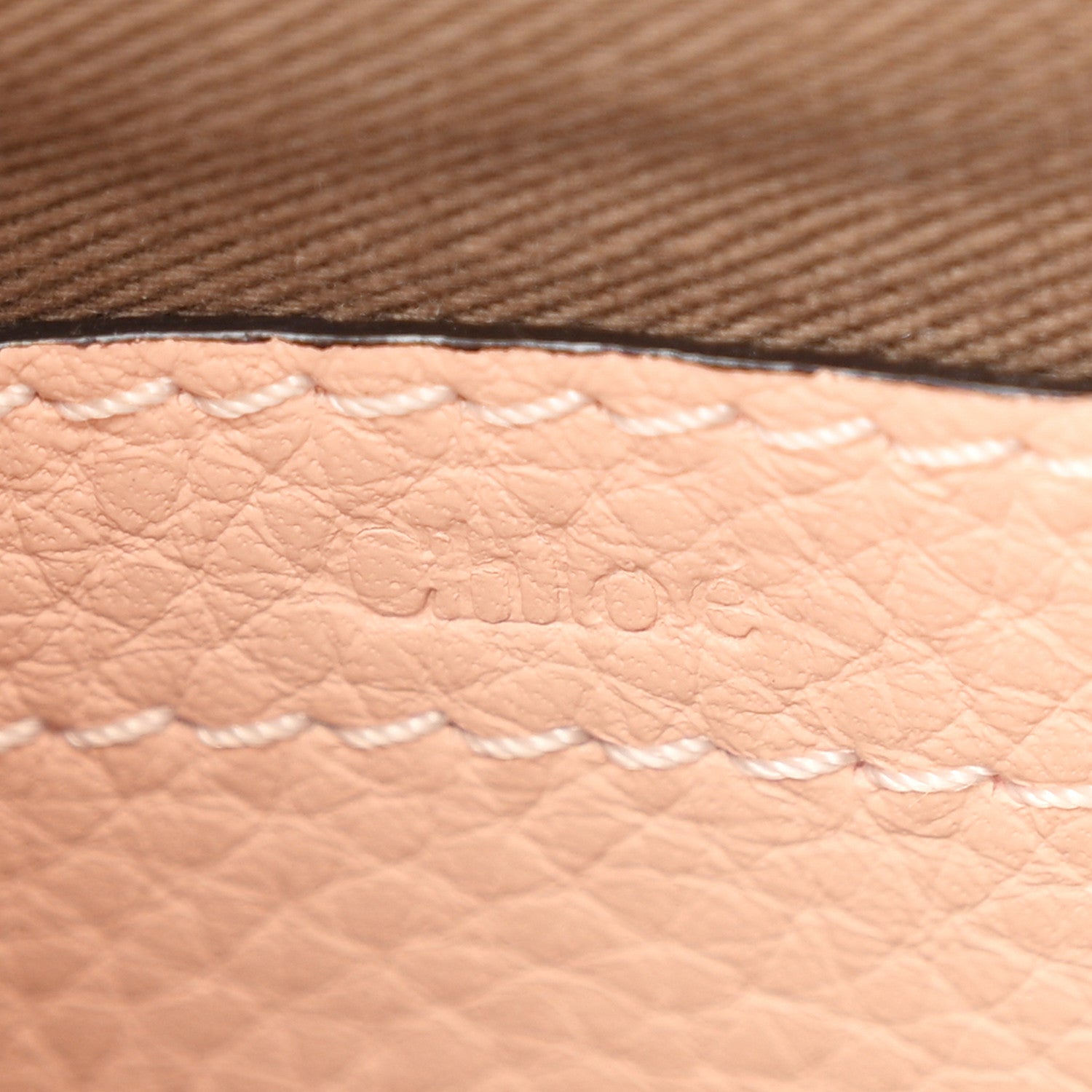 Calfskin Mini Marcie Round Crossbody Bag Blush Nude