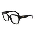 Salvatore Ferragamo Eyeglasses Square Full Rim, Transparent Caramel Frame and Clear Demo Lens Lens SF2952N261