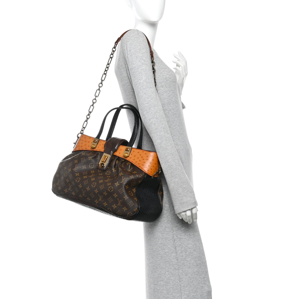 Monogram Ostrich Oskar Waltz