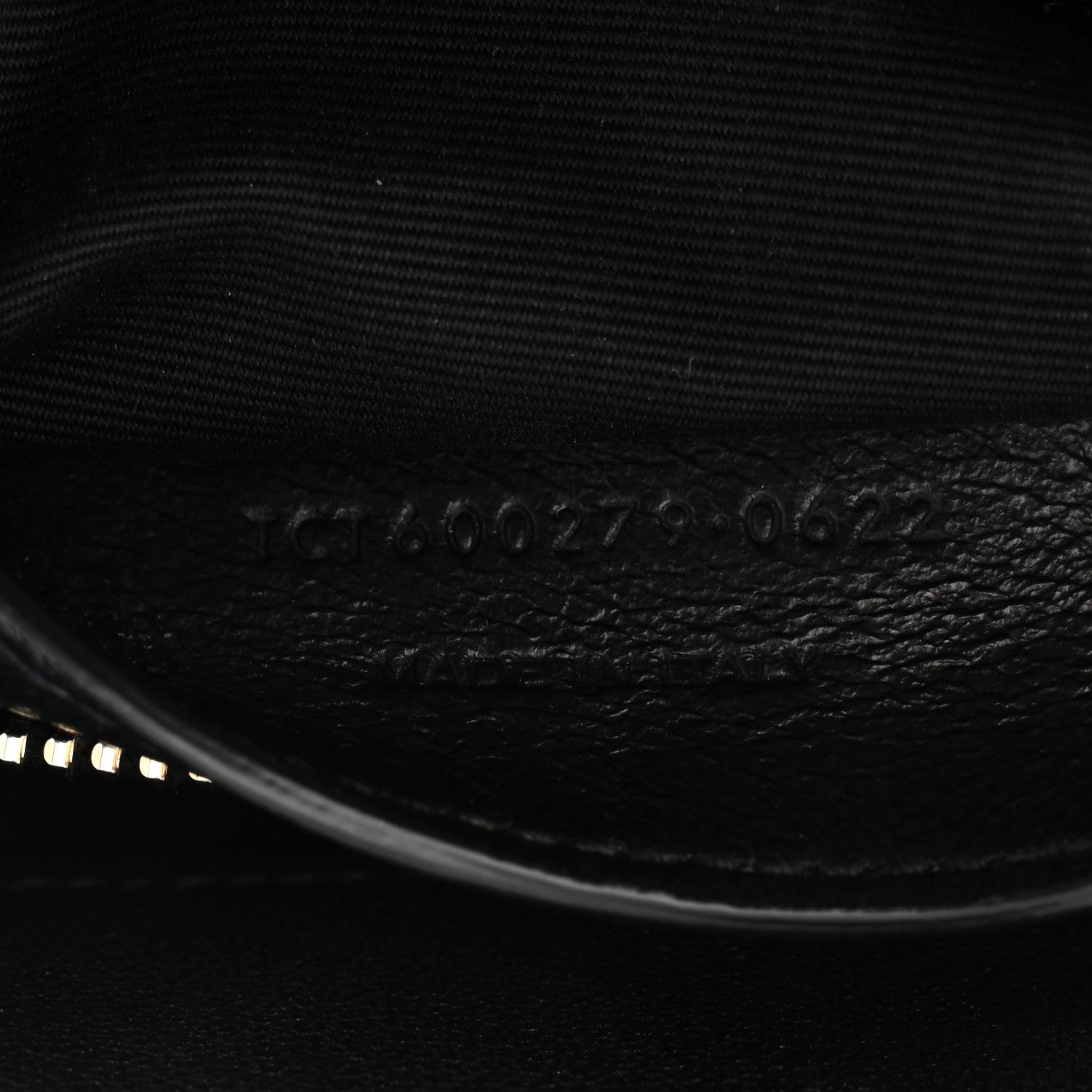 Sheepskin Matelasse Chevron Monogram Medium College Bag Black