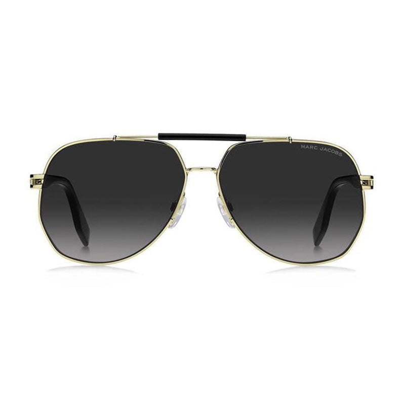 Marc Jacobs Sunglasses Aviator Full Rim, Black Frame and Dark Grey Gradient Lens MARC673/S08079O
