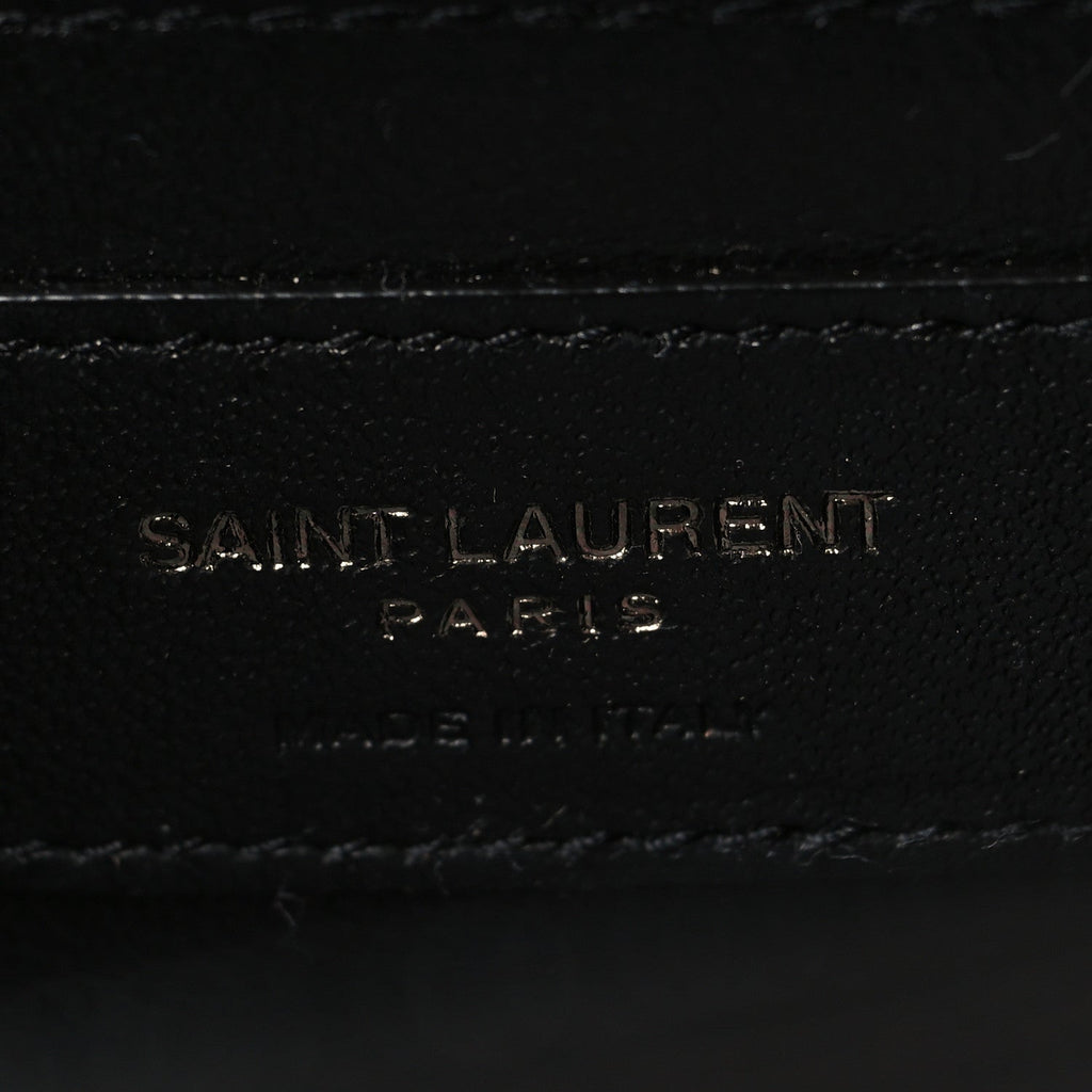 Grain De Poudre Medium Classic Monogram Monochrome Kate Satchel Black