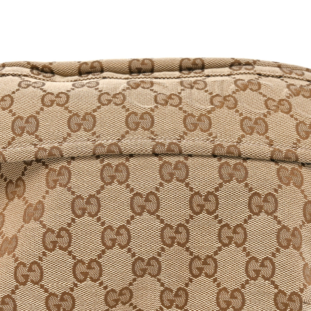 Monogram Large Belt Bag Beige Dark Brown