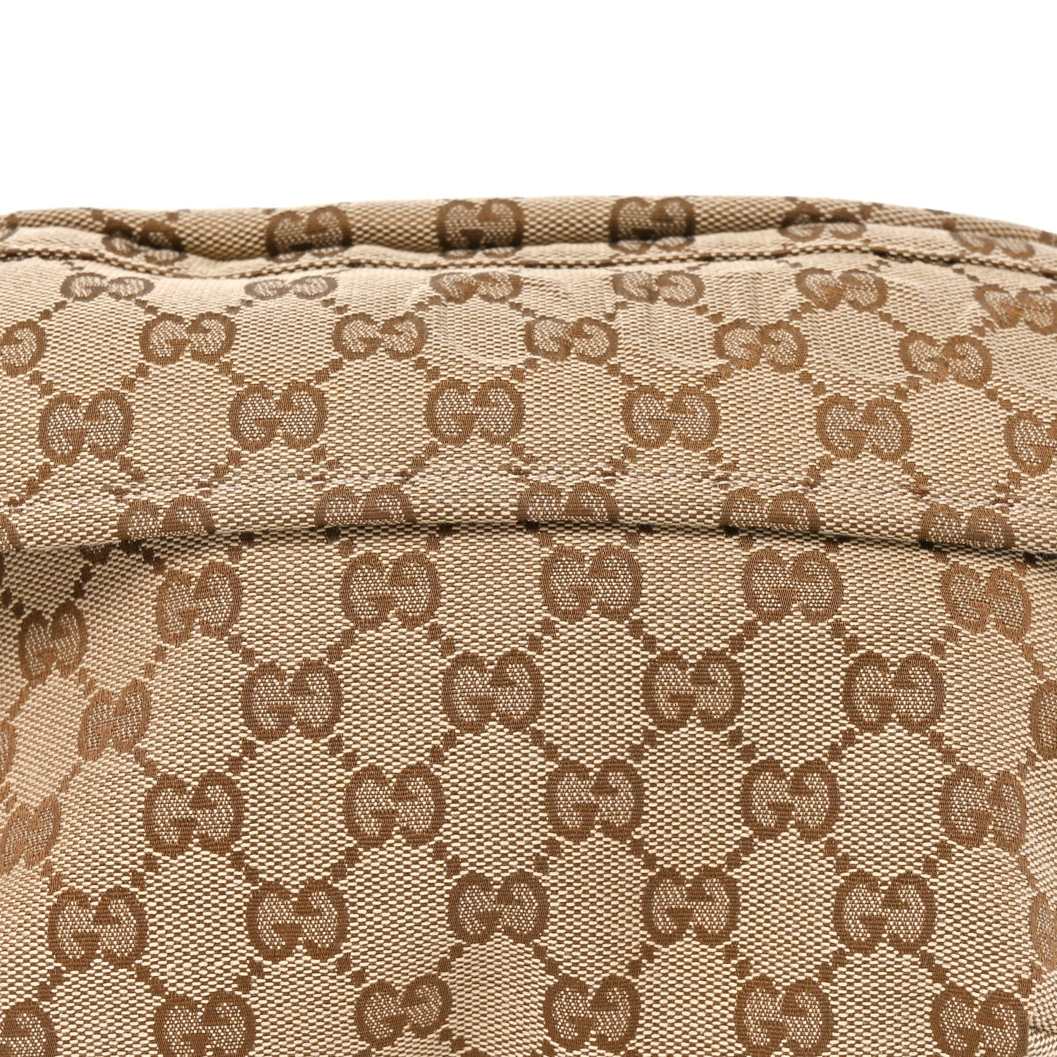 Monogram Large Belt Bag Beige Dark Brown