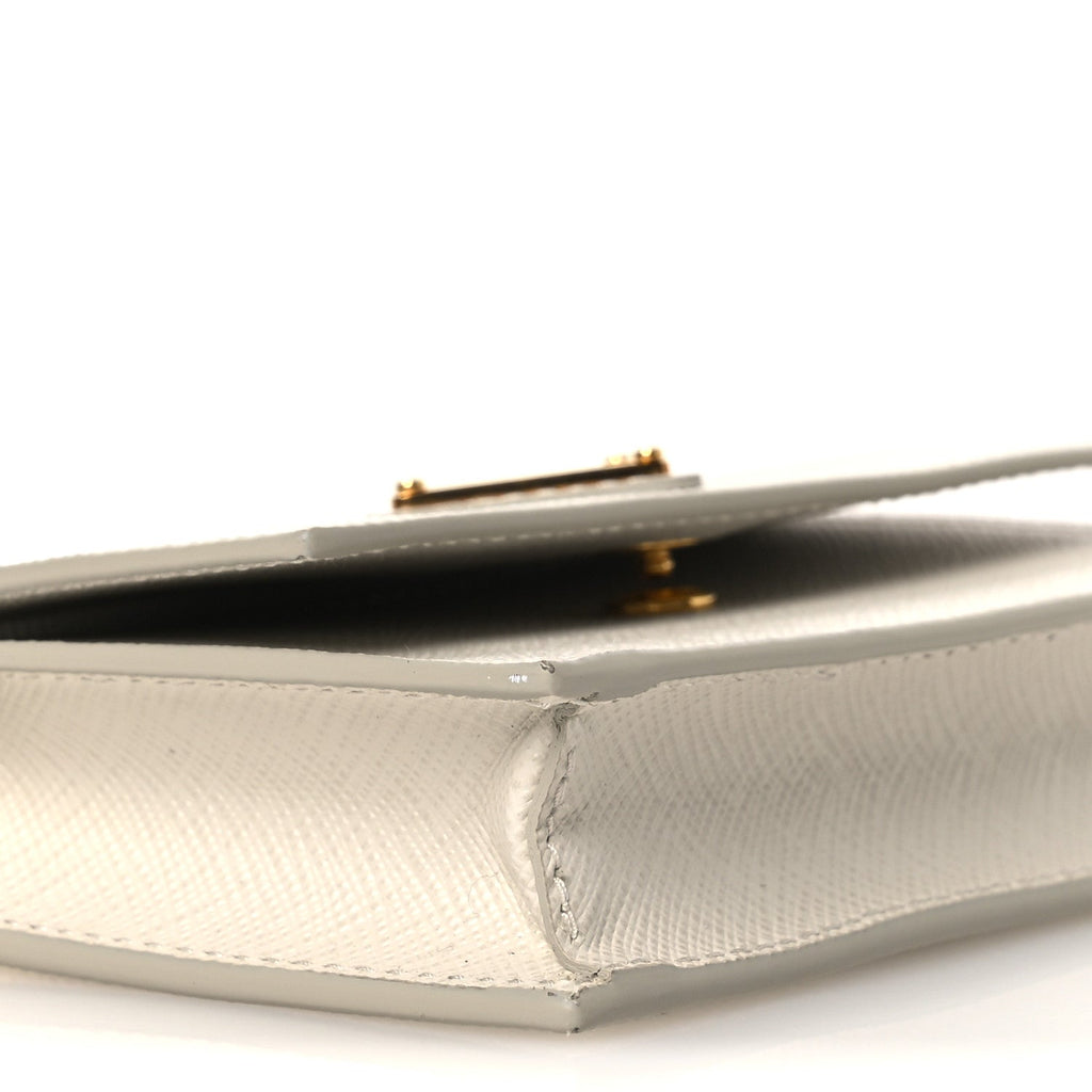 Saffiano Card Holder With Chain Talco