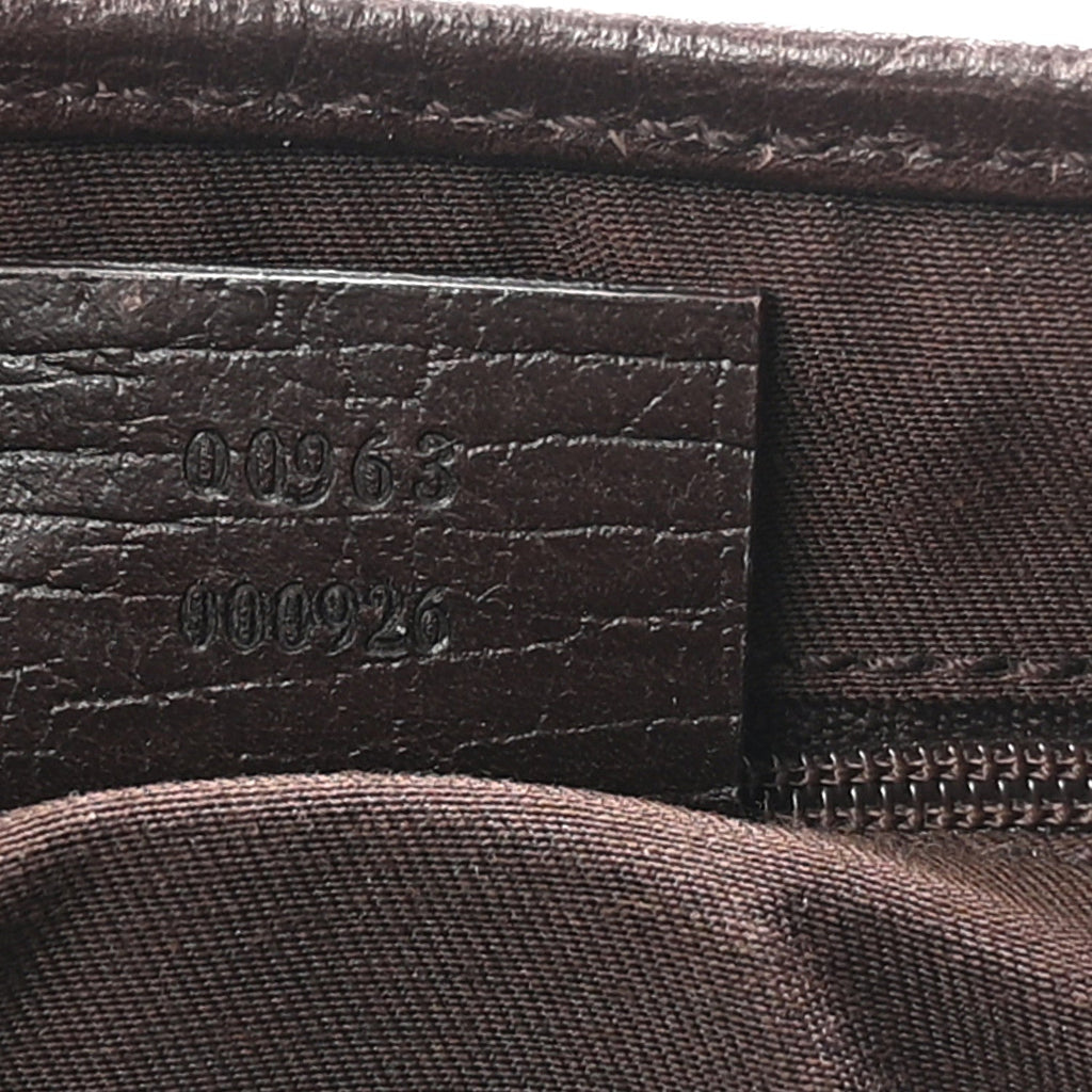 Monogram Web Jackie O Hobo Dark Brown