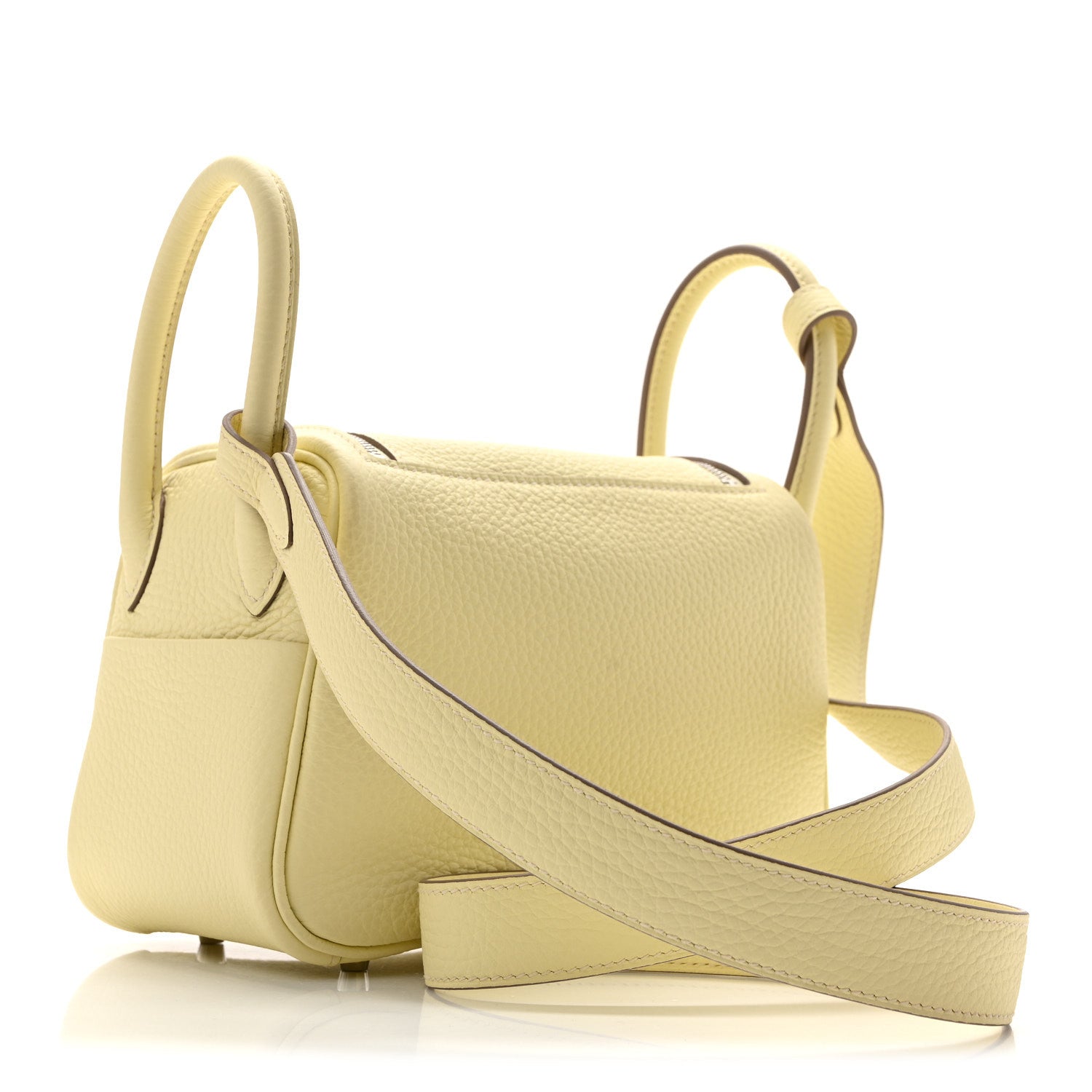 Taurillon Clemence Mini Lindy 20 Jaune Milton