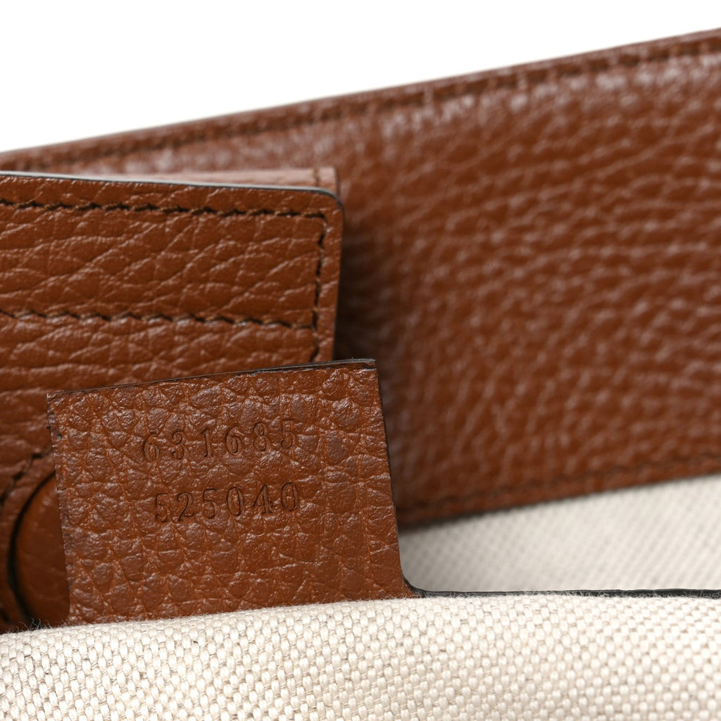 New Denim GG Monogram Medium Ophidia Shopping Tote Blue Tea Cuir