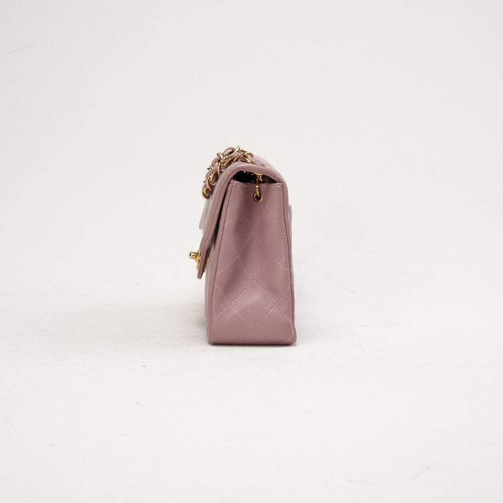 Chanel Vintage Mini Square Classic Flap Pink 2002