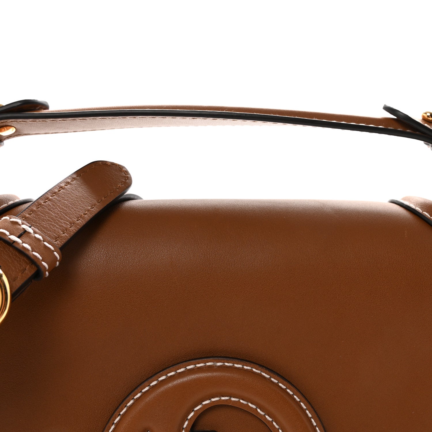 Calfskin Large Blondie Top Handle Flap Bag Sundial