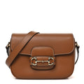 Arabella Calfskin Horsebit 1955 Soft Small Shoulder Bag Sundial