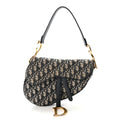 Oblique Saddle Bag Blue
