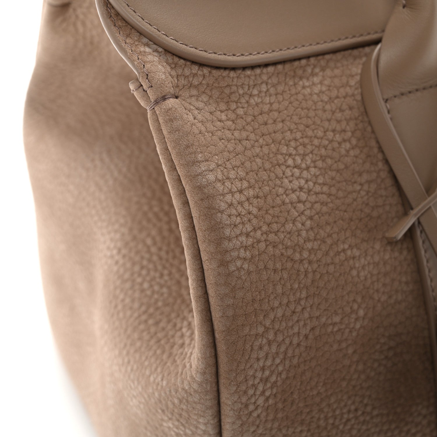 Grained Nubuck L32 Loom Bag Fossil