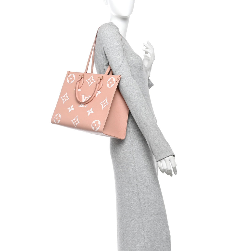 Empreinte Monogram Giant Onthego MM  Rose Trianon Creme