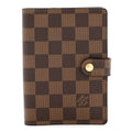 Damier Ebene Small Ring Agenda Cover