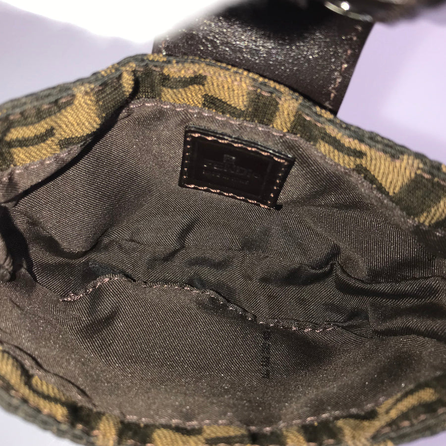 FENDI Zucca Mini Croissants Hand bag