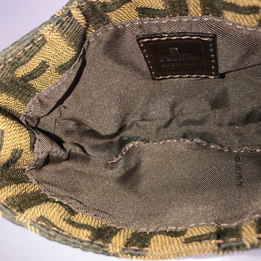 FENDI Zucca Mini Croissants Hand bag