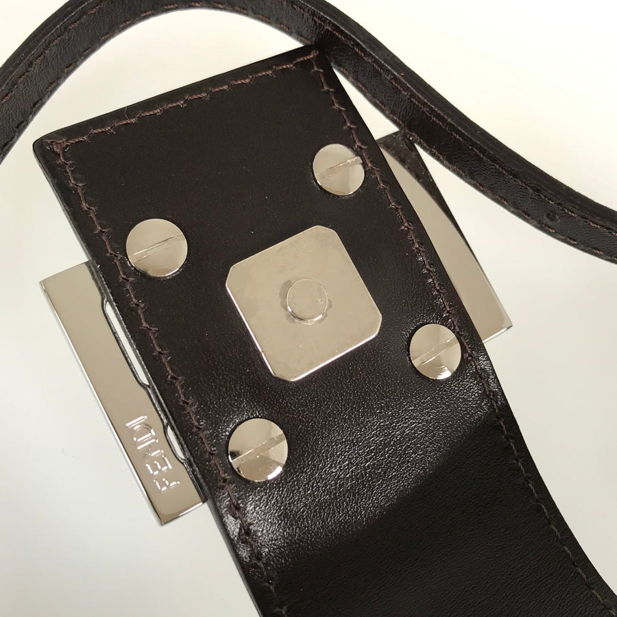 FENDI Zucca Mini Croissants Hand bag