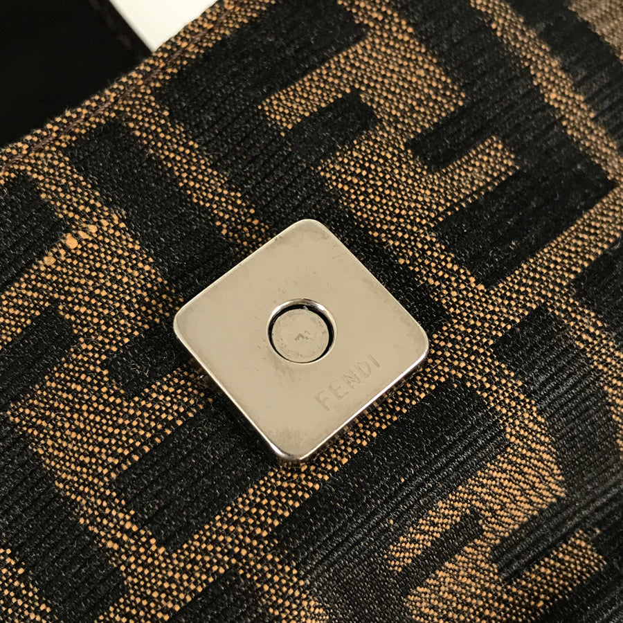 FENDI Zucca Mini Croissants Hand bag