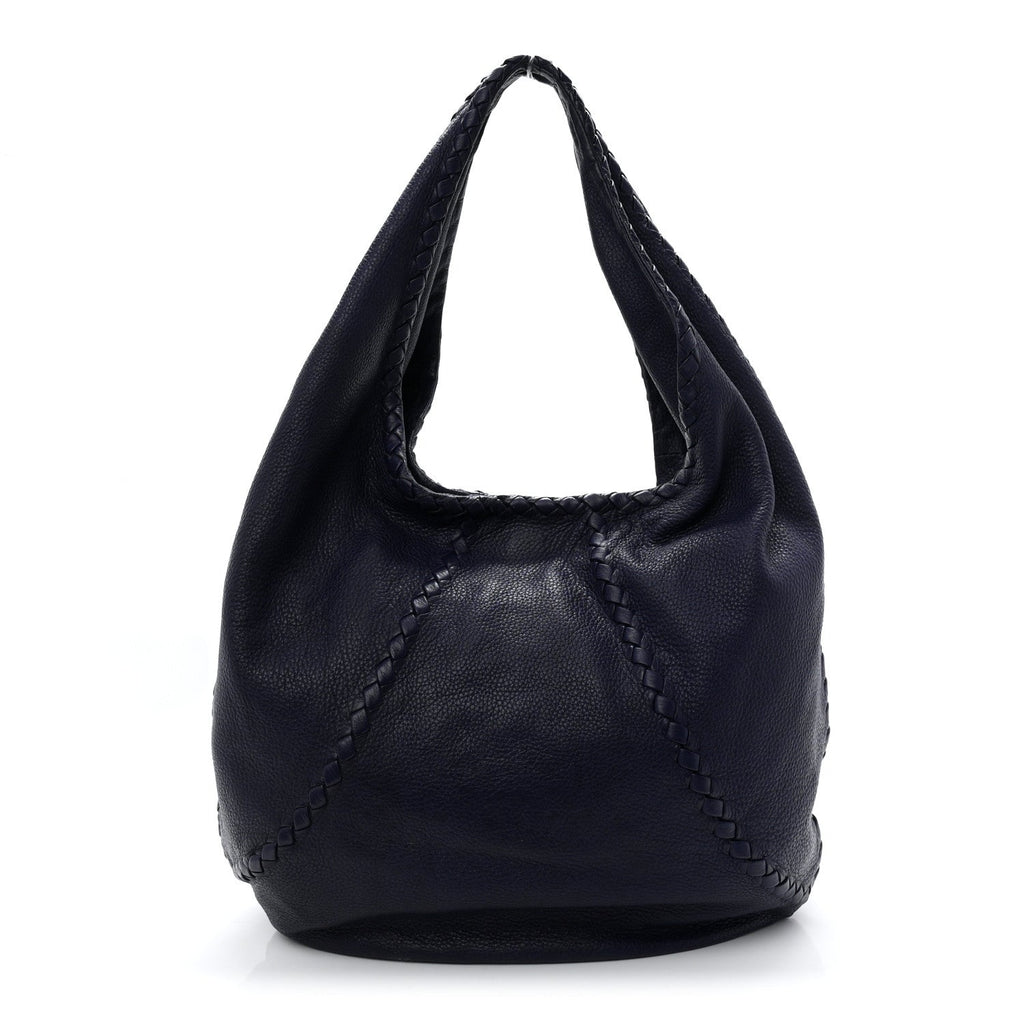 Cervo Deerskin Large Hobo Atlantic