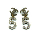 Chanel Double C5 Earrings