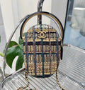 Chanel 19A Egyptian Tweed Runway Collection Crossbody