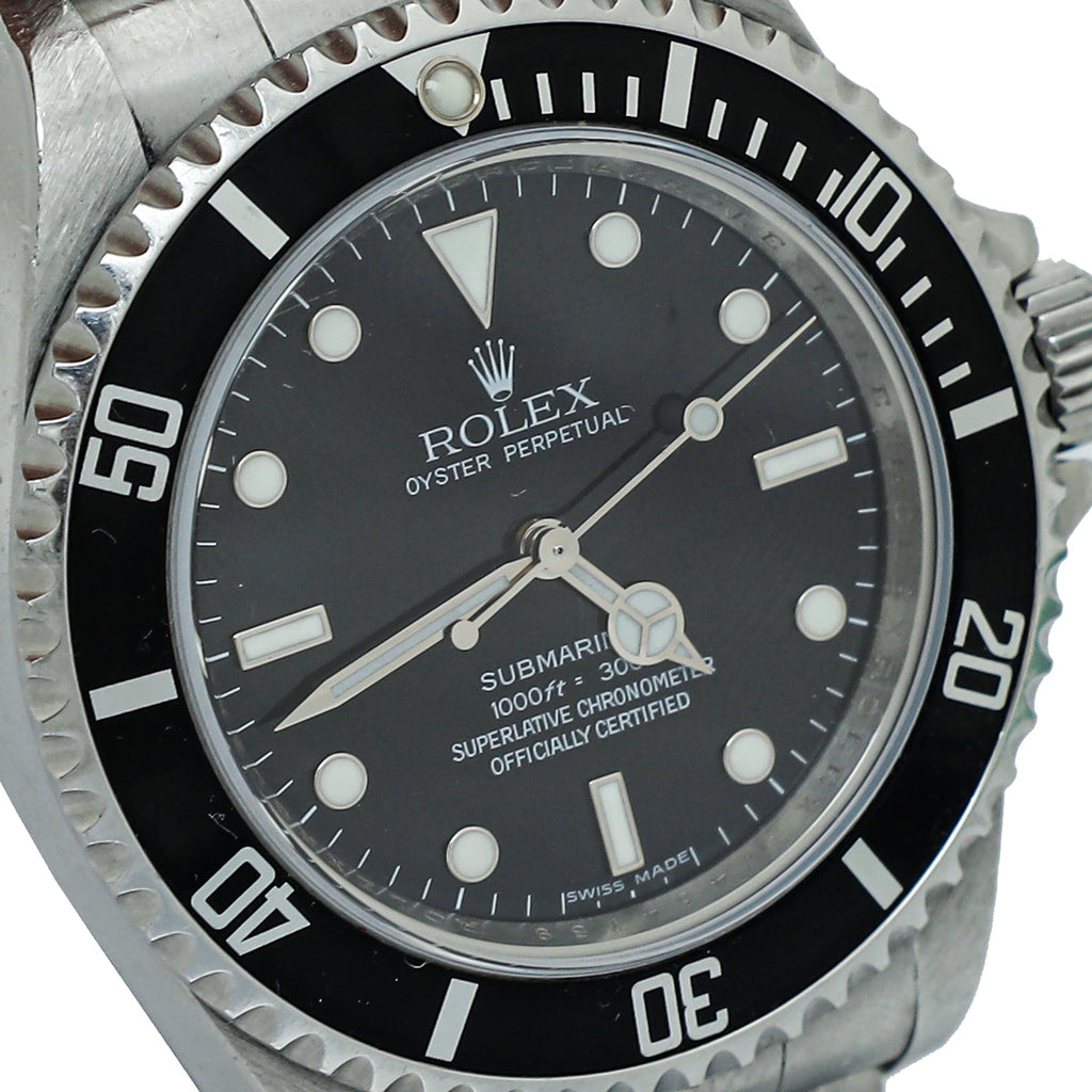 Rolex Oyster Steel Submariner Cerachrom 41mm Watch